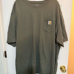 Carhartt Men's Short Sleeve Tee in Olive